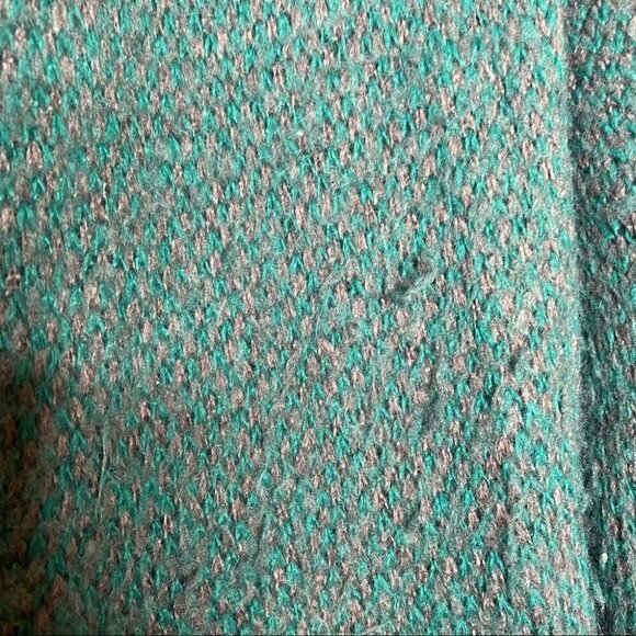 Wooden Ships Green Mohair Blend Open Front Sweater Cardigan - Picture 7 of 7